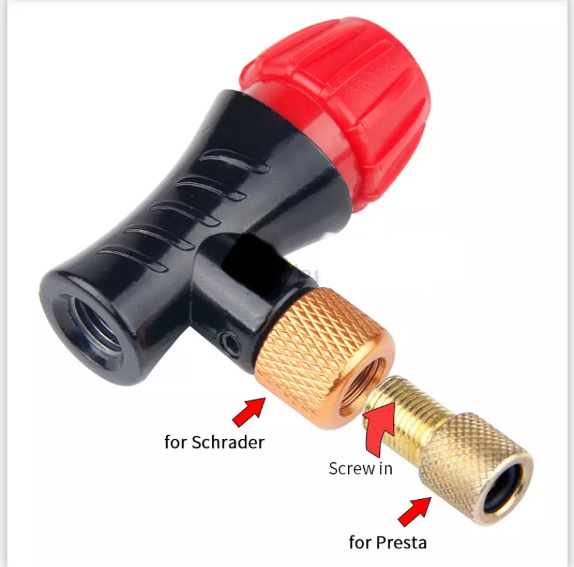 Co2 best sale presta inflator